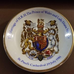 Royal Wedding Souvenir Plate